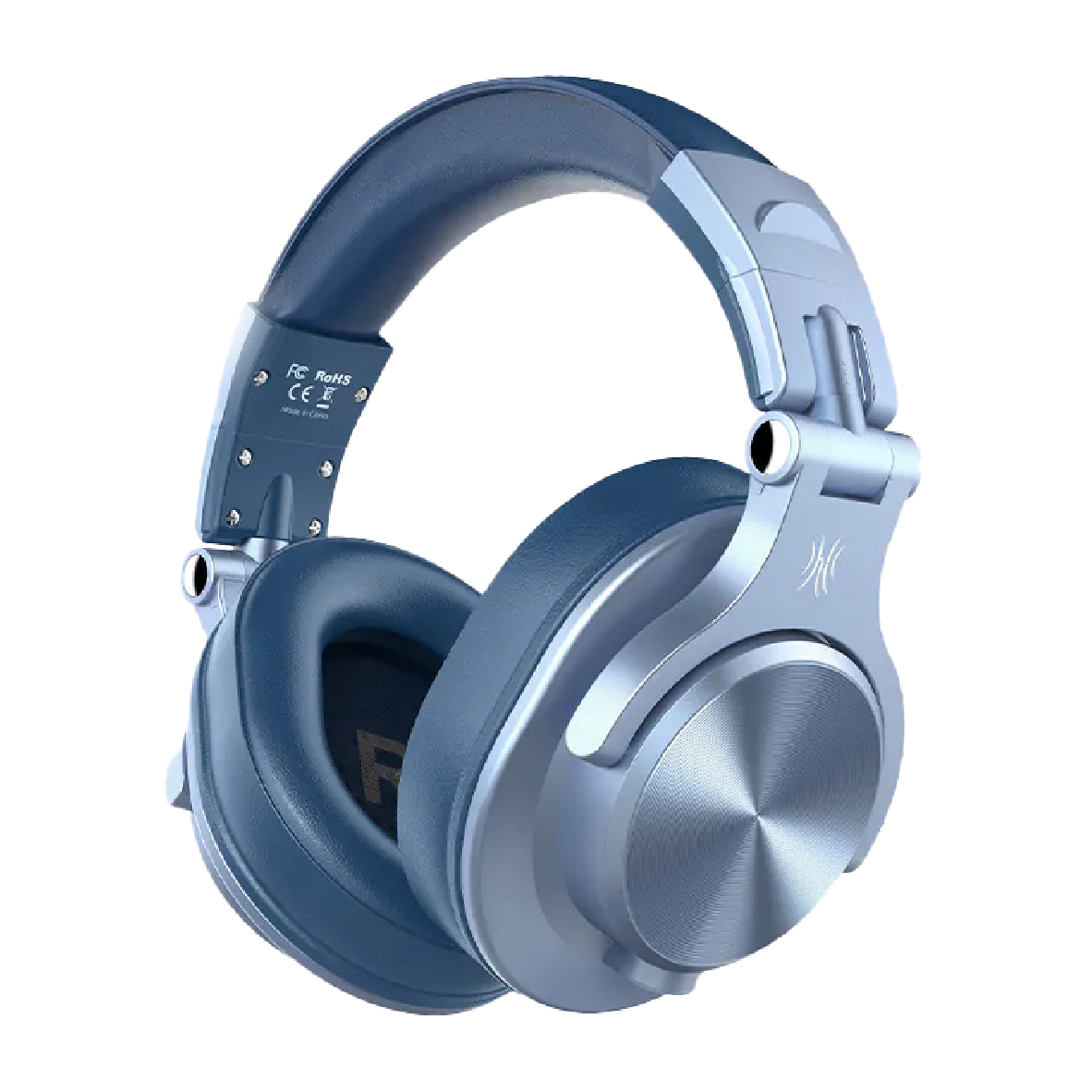 OneOdio A70 DJ 天藍色 皮革耳罩 線控麥克風 超長續航 無線藍牙 監聽耳機 | 金曲音響