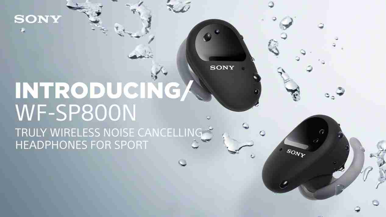 【616一日限量】 Sony 索尼 WF-SP800N 防水 真無線 降噪 藍芽耳機 | 金曲音響