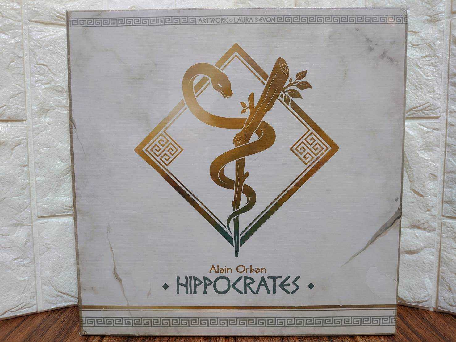 【桌遊侍】醫學之父 希波克拉底《免運》正版實體店面快速出貨 醫學.競標拍賣.板塊放置.繁體中文.桌遊菜鳥.希波克拉底