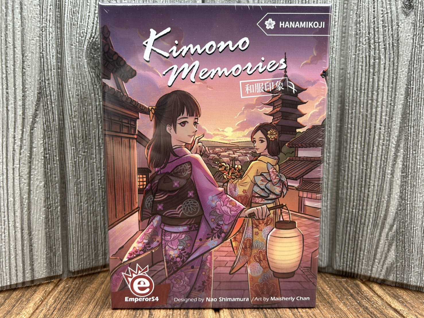 【桌遊侍】和服印象《免運.再送充足牌套》正版實體店面快速出貨 精緻美術.輕鬆小品.雙人遊戲.日式風格和服美女.花見小路