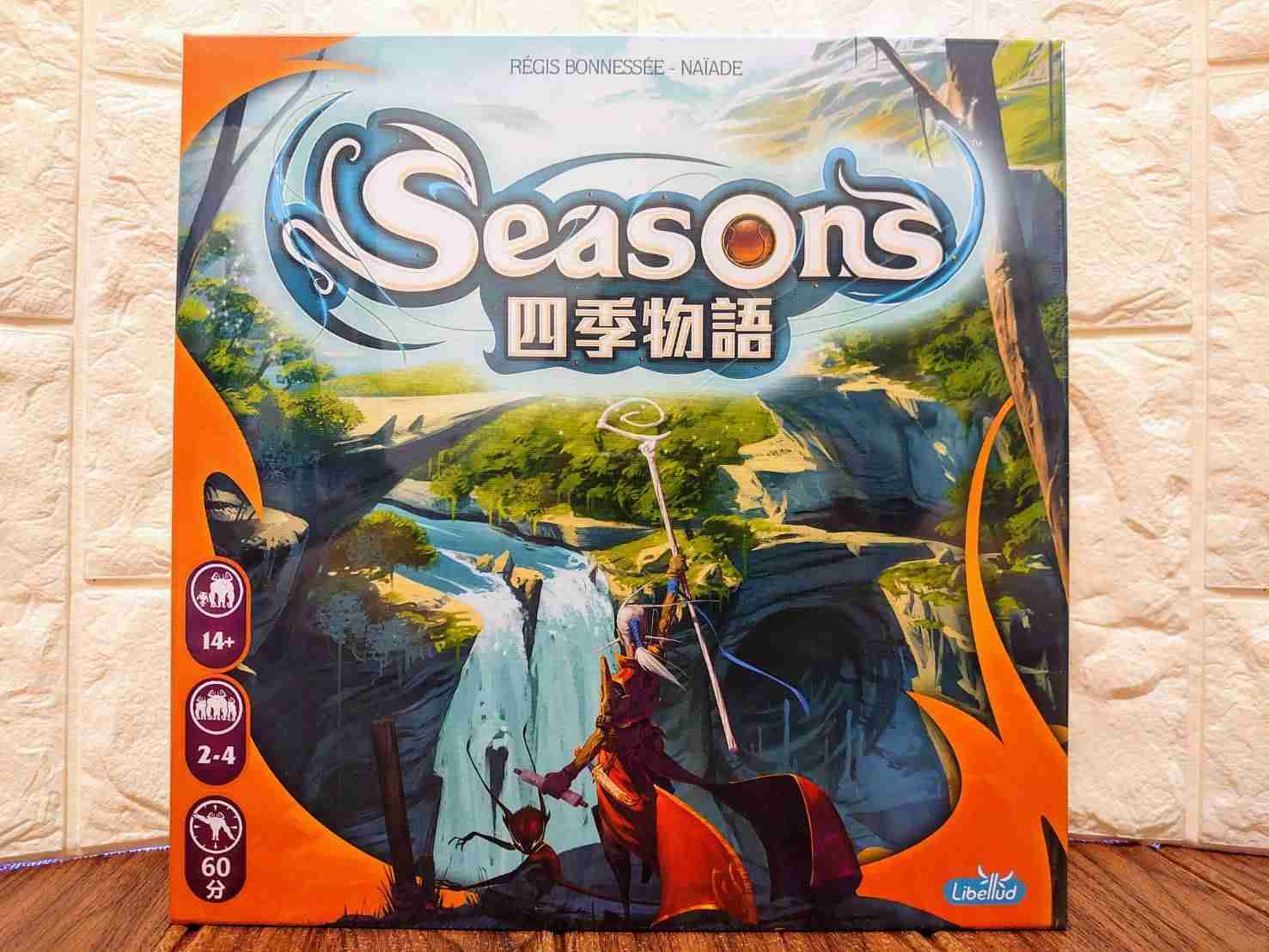 【桌遊侍】四季物語 正版實體店面快速出貨《免運.再送充足牌套》四季.策略遊戲.構築桌遊.季節變換.資源收集.魔法師.魔法