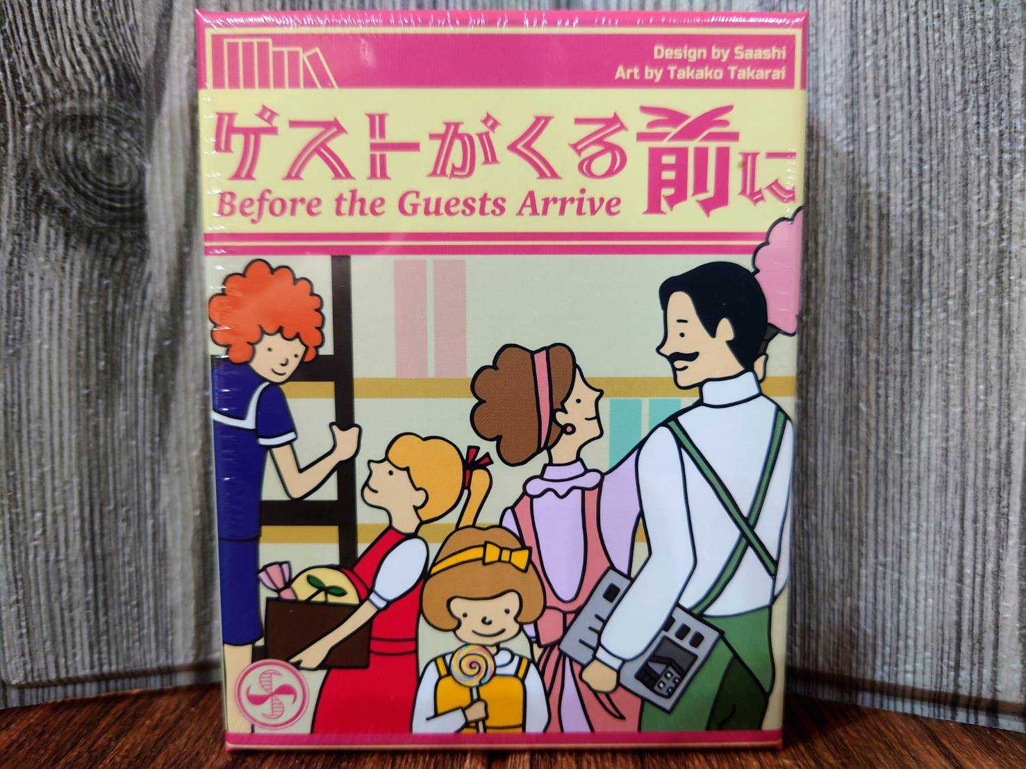 【桌遊侍】 客人來之前 繁體中文版《免運.再送充足牌套》 實體店面快速出貨 客人來到之前.小品桌遊.日系遊戲.客人到