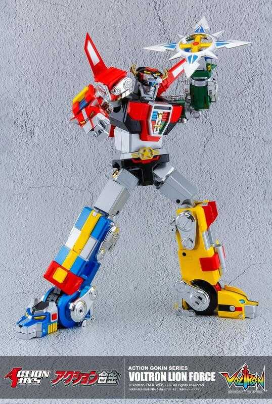 玩具研究中心ActionToys 合金 Voltron Lion Force 百獸王 附特典 6月預購