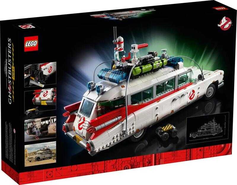 立即輸W0412A享$5699 玩具研究中心LEGO Creator系列 魔鬼剋星ECTO-1 10274 現貨