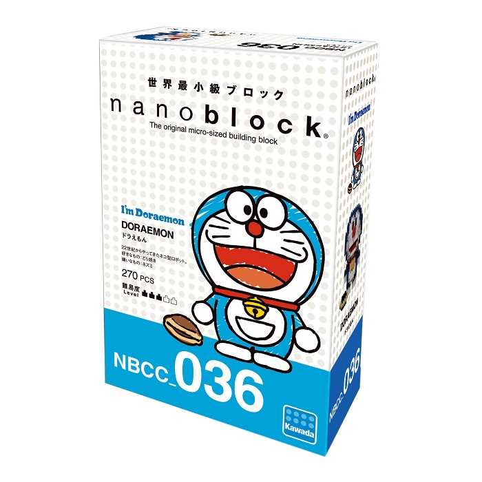 河田積木 kawada nanoblock NBCC-036 小叮噹 哆啦A夢 現貨代理