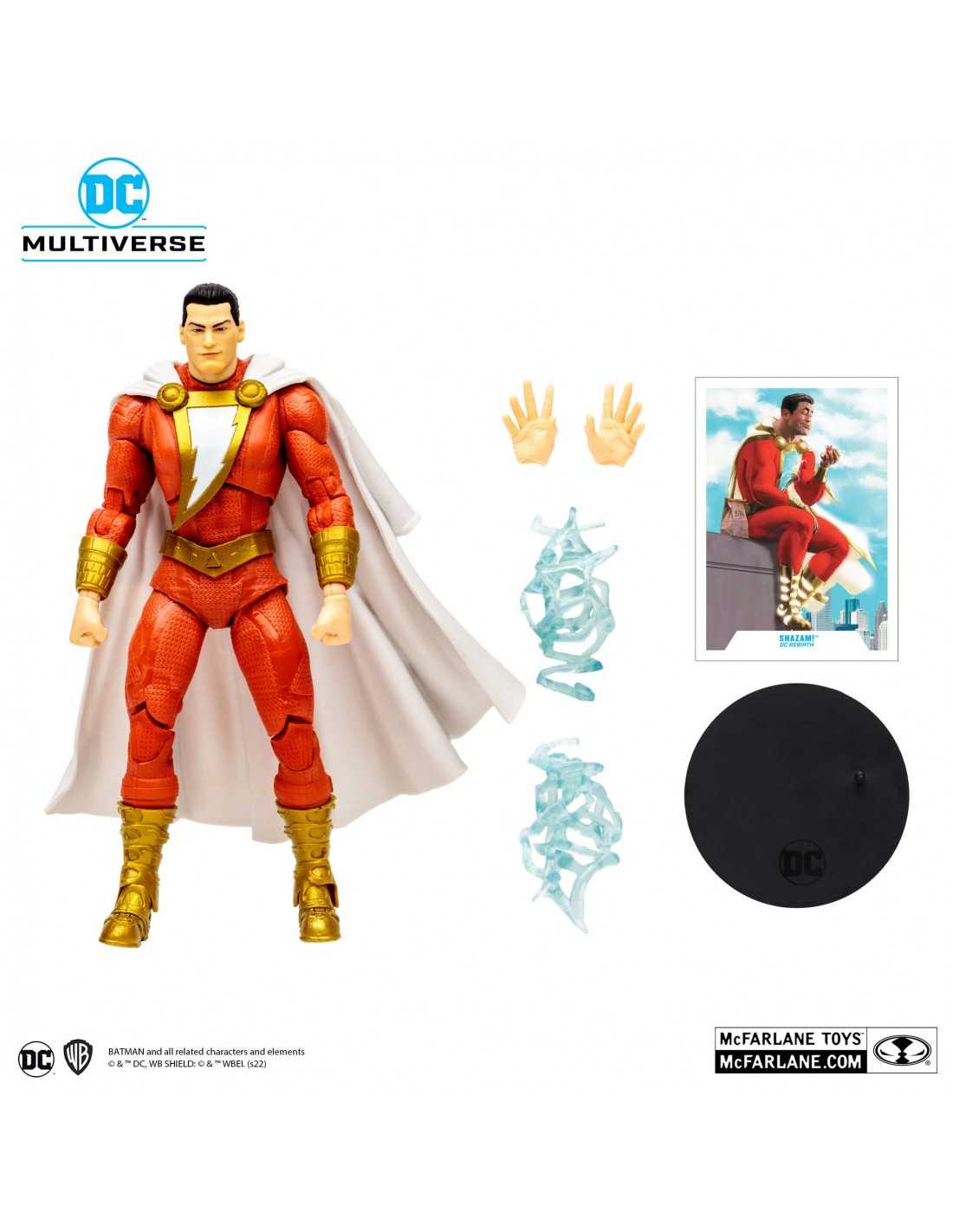 麥法蘭 DC Multiverse 沙讚 沙贊 SHAZAM Rebirth 金標 現貨代理