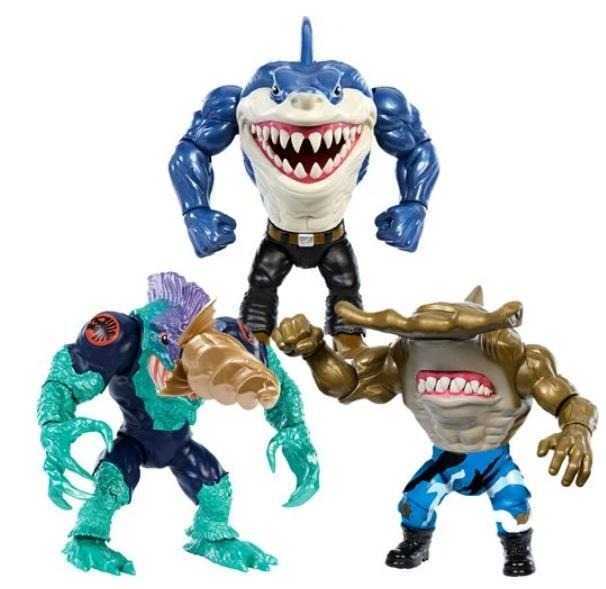 玩具研究中心 Mattel鯊魚俠 30週年 三款一組（限用超取付款）