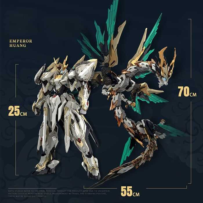 玩具研究中心 馭意堂 玄機鑄型錄 五方五帝 元靈黃帝·帝神機-應龍神裝 套裝 組裝模型 5月預購0302L