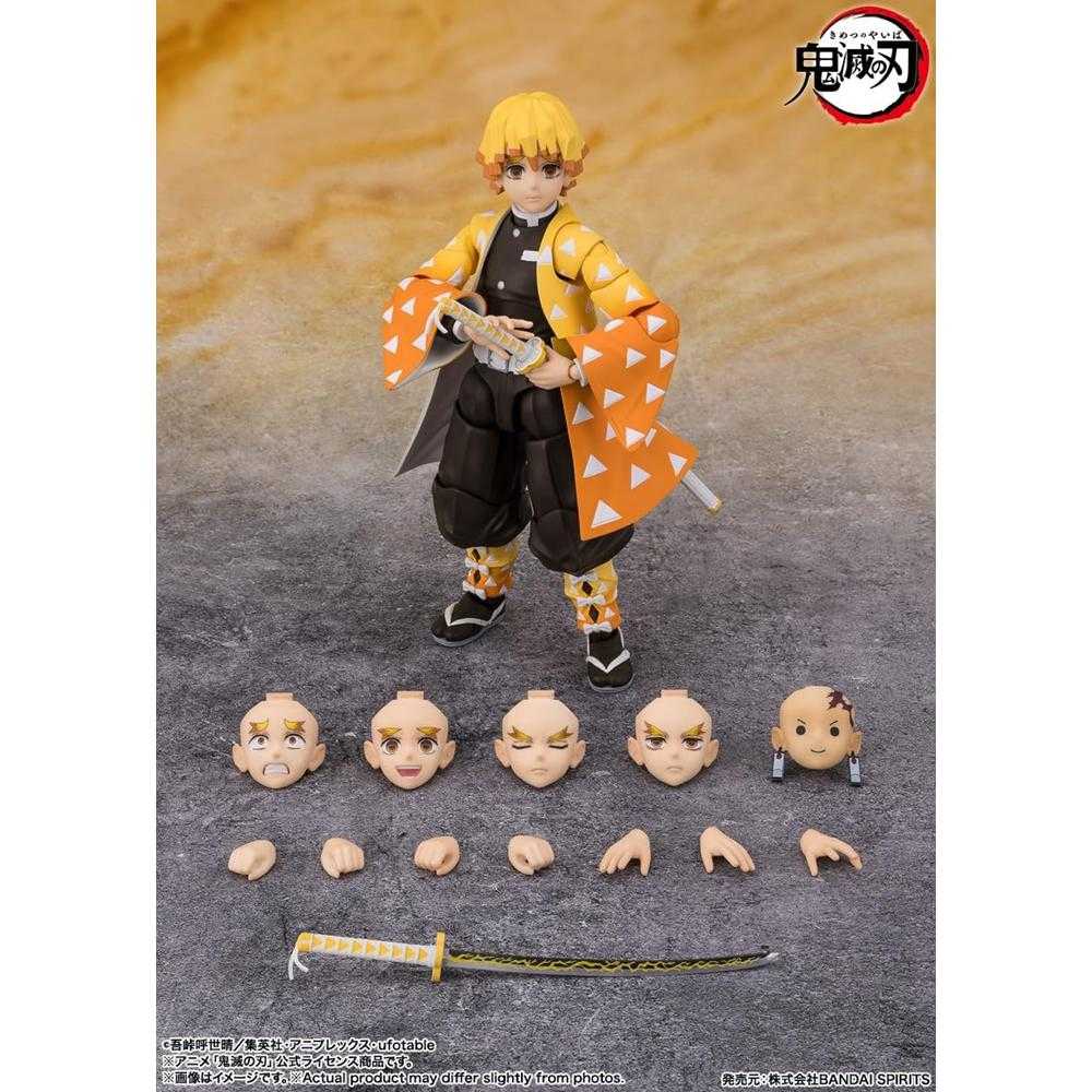 玩具研究中心 現貨 萬代 S.H.Figuarts SHF 鬼滅之刃 我妻善逸 可動完成品 代理