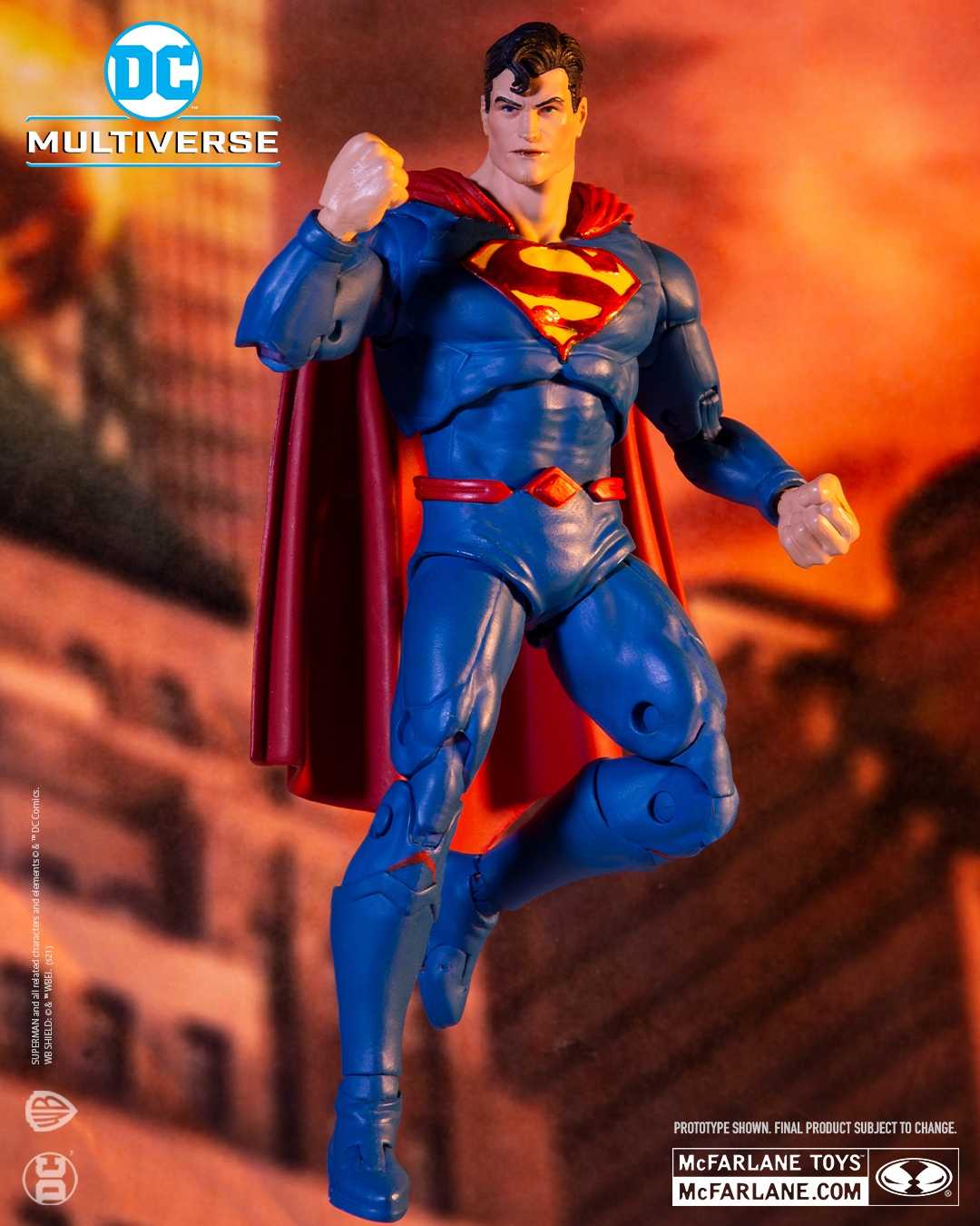 麥法蘭 7吋 DC SUPERMAN REBIRTH 超人 可動公仔 10月預購代理