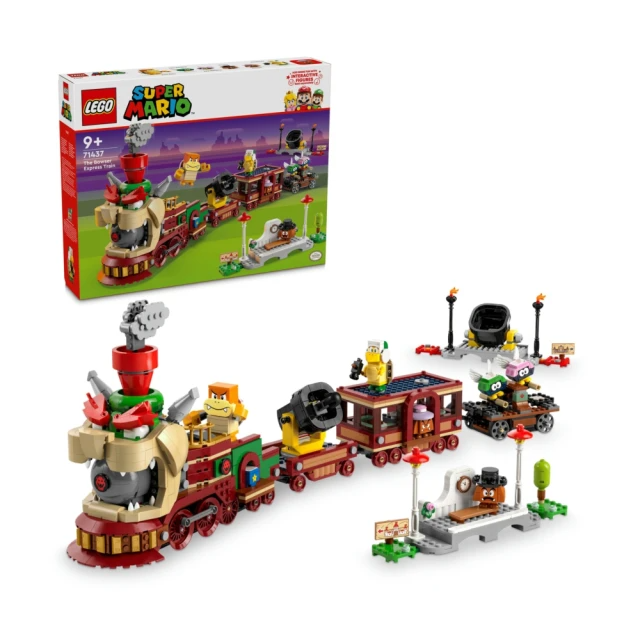 玩具研究中心 現貨 樂高 LEGO 積木 超級瑪利歐 庫巴特快列車 71437