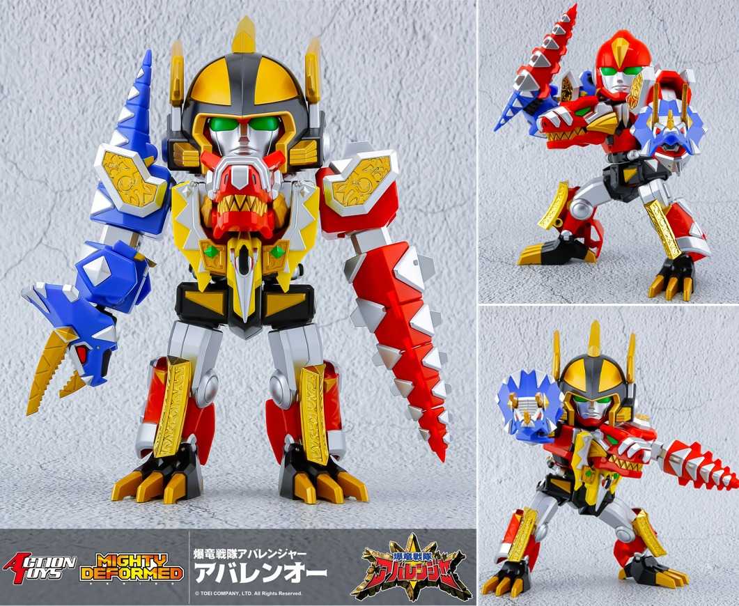 玩具研究中心 Action Toys MIGHTY DEFORMED 爆龍戰隊 暴連者 暴連王 1月預購