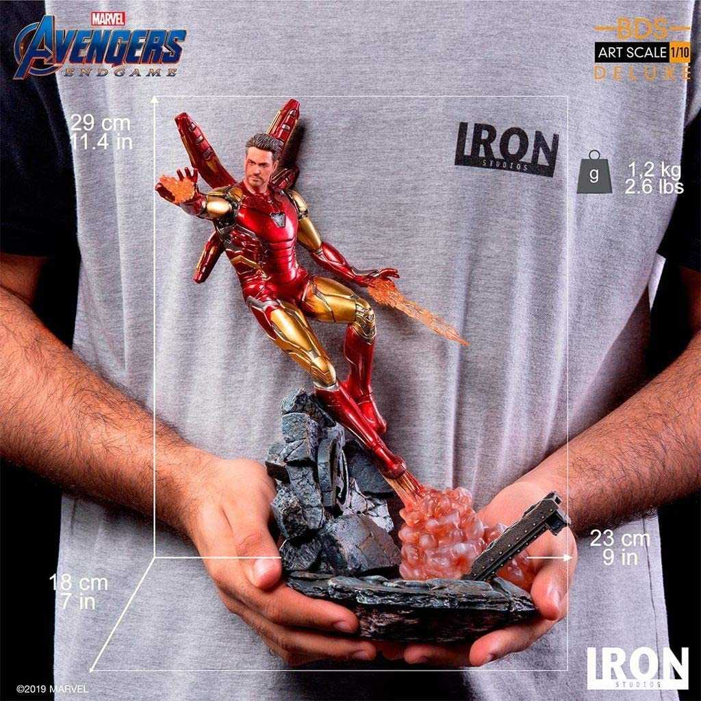 Iron Studio 1/10 復仇者聯盟 : 終局之戰 鋼鐵人 Mark LXXXV 雕像 豪華版 代理現貨