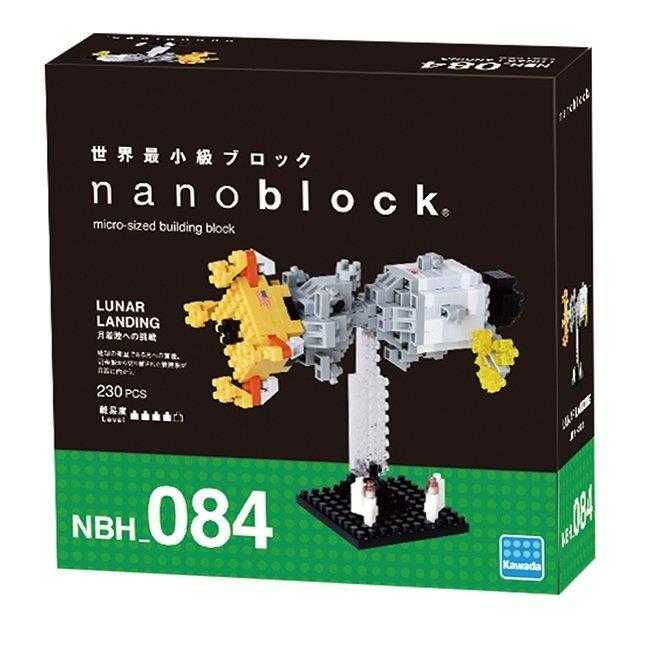 河田積木 kawada nanoblock積木 NBH-085 月球登陸車
