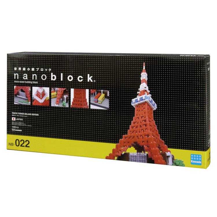 河田積木 kawada nanoblock NB-022 東京鐵塔 DX 豪華版