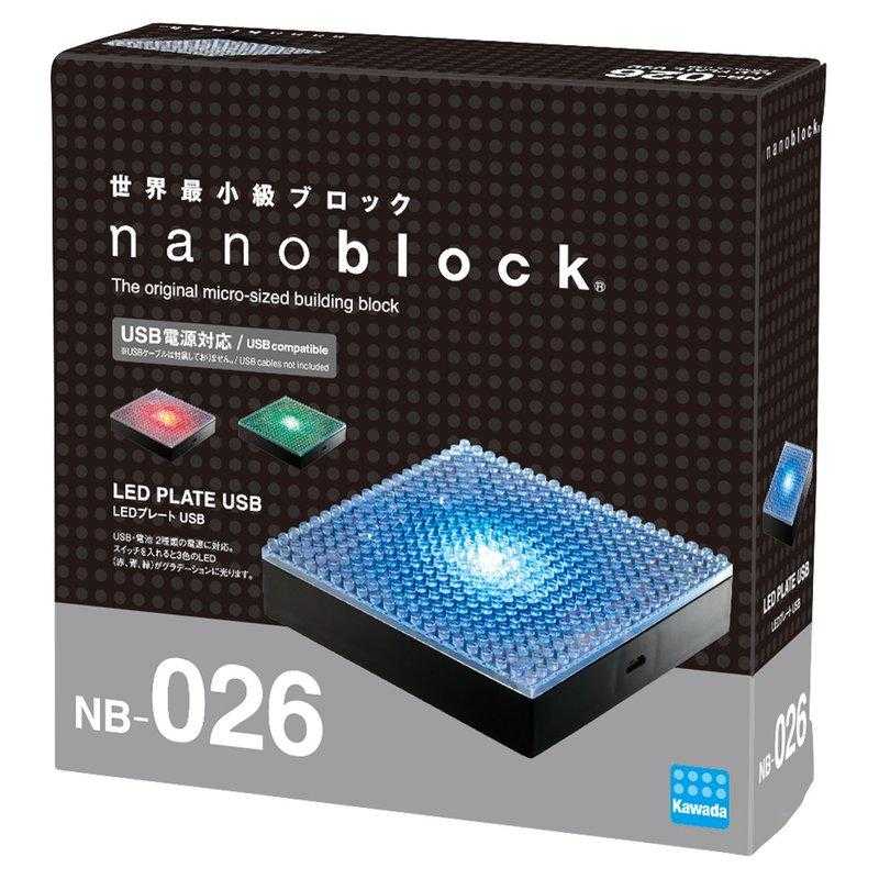河田積木 nanoblock NB-026 LED底座(USB)