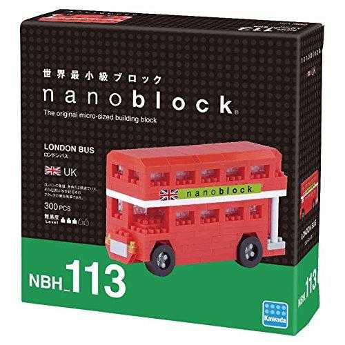 河田積木 nanoblock NBH-113 倫敦巴士