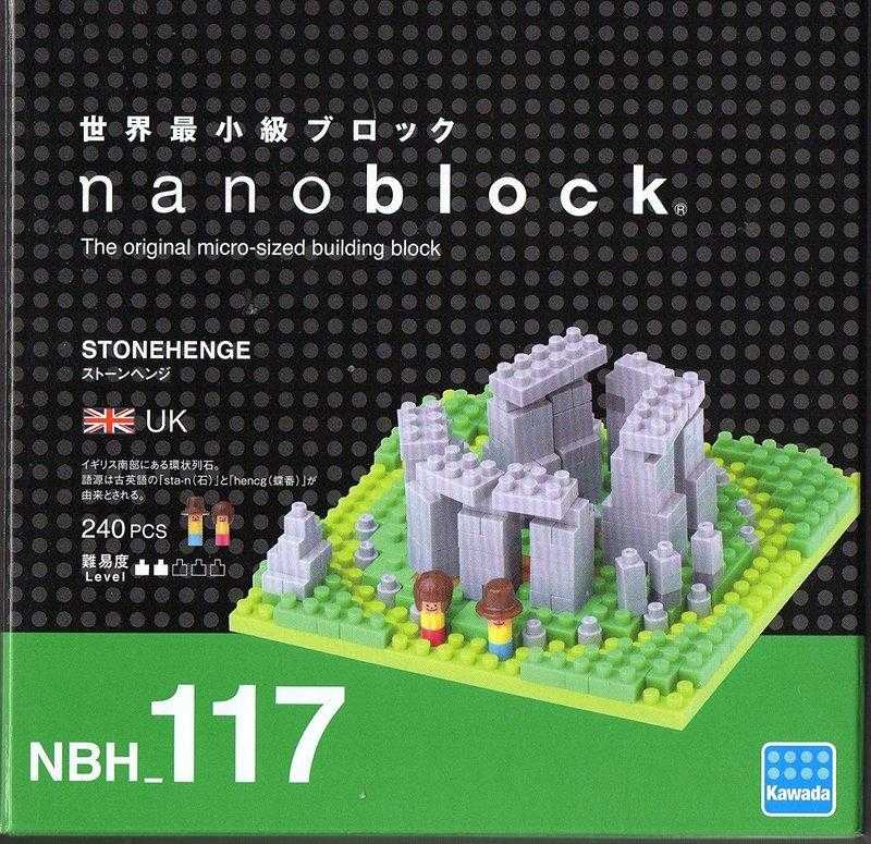 河田積木 kawada nanoblock NBH-117 英國巨石陣