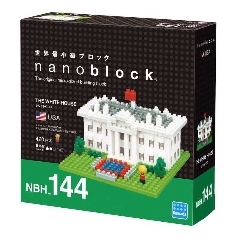 河田積木 kawada nanoblock NBH-144 白宮