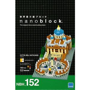 河田積木 kawada nanoblock NBH-152 梵蒂岡