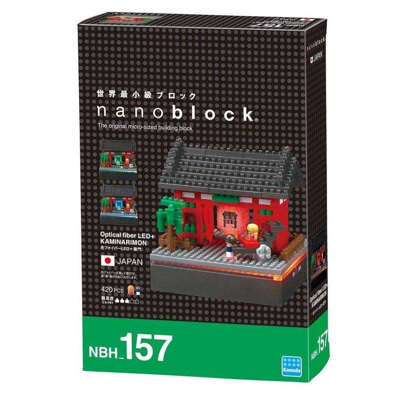 河田積木 nanoblock NBH-157 雷門(LED版)