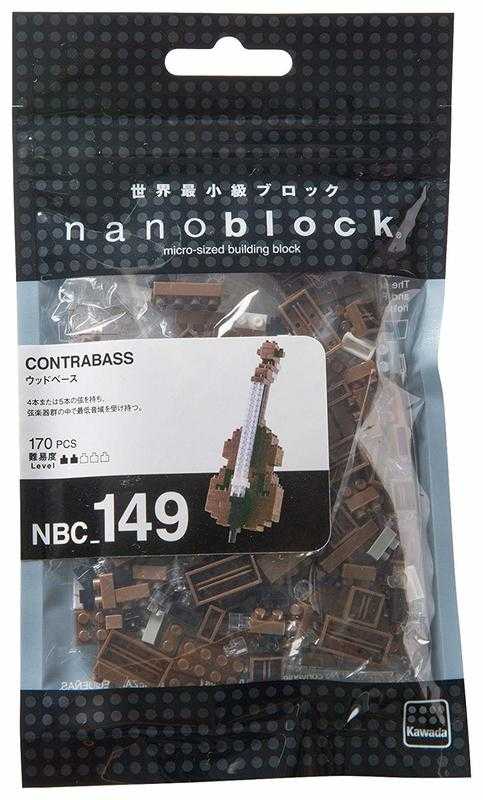 現貨代理 河田積木 kawada nanoblock NBC-149 低音提琴
