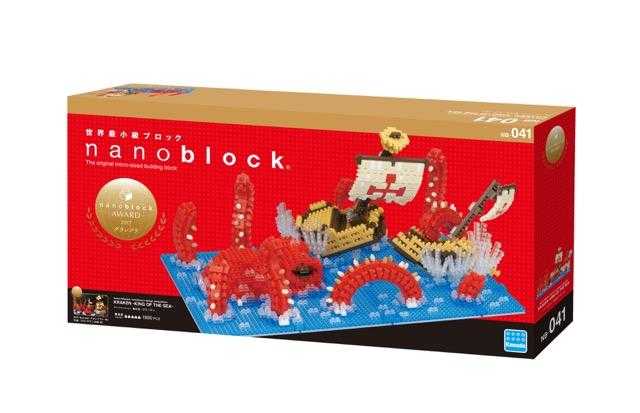 現貨代理 河田積木 nanoblock NB-041 海之王 庫拉肯