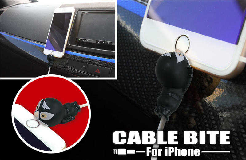 現貨代理 CABLE BITE 充電線保護套 iphone線 咬線 假面騎士-修卡