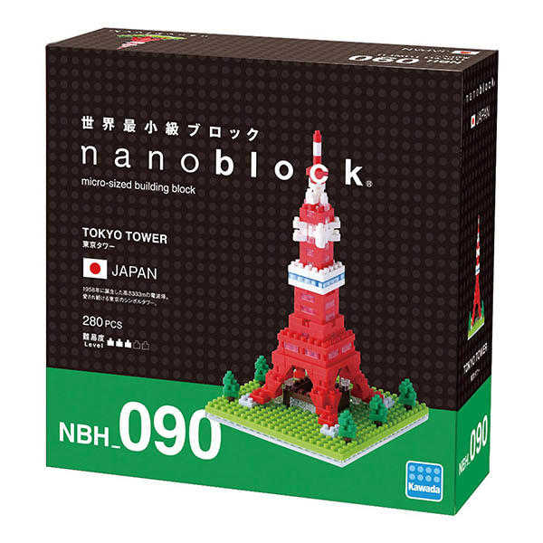 河田積木 nanoblock NBH-090 東京鐵塔