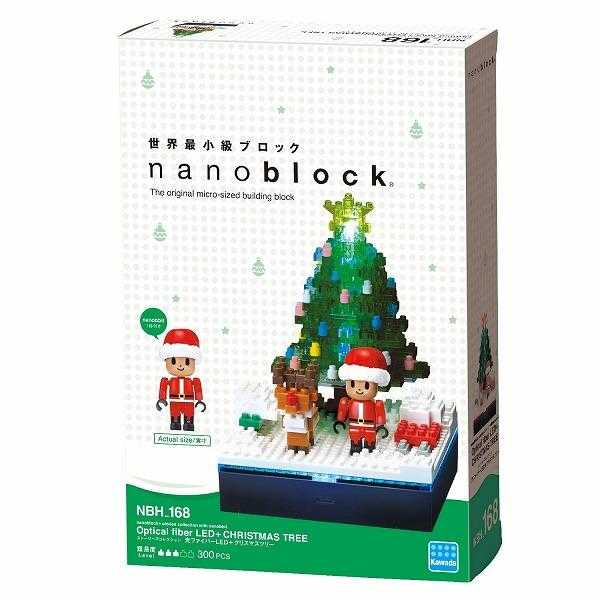 河田積木 nanoblock NBH-168 聖誕樹(LED)