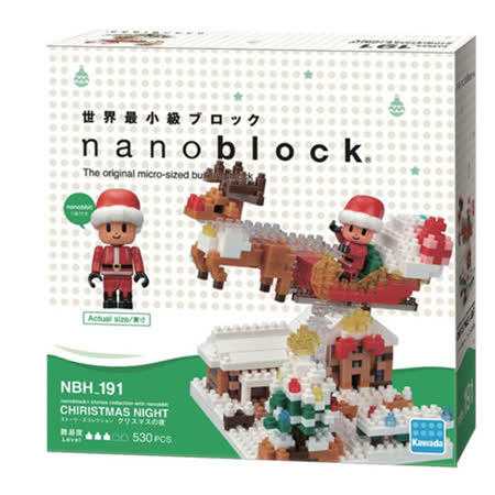 河田積木 nanoblock NBH_191 Stories Collection 聖誕夜