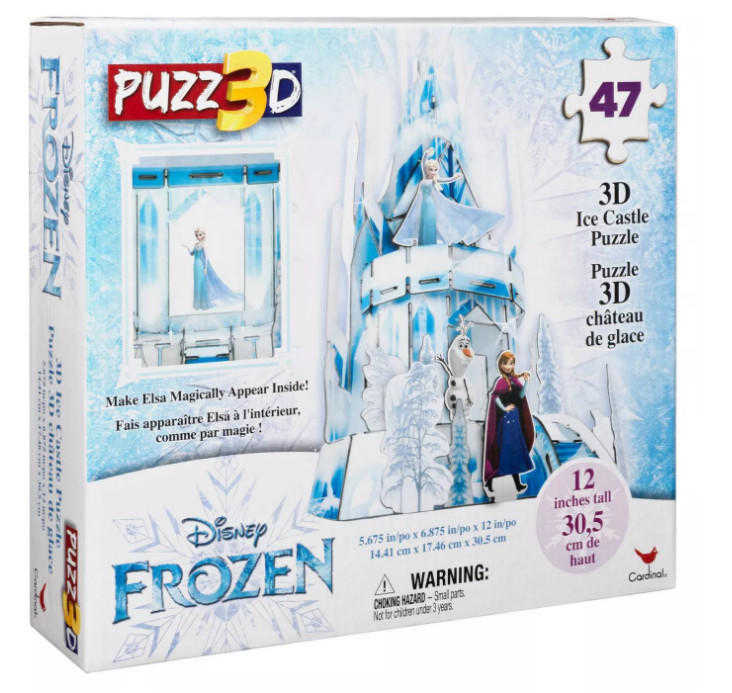 迪士尼 Frozen 2 冰雪奇緣2 3D立體拼圖