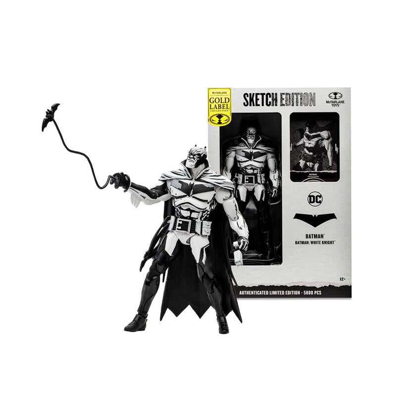 限量回饋特賣@麥法蘭 DC MULTIVERSE 7吋 蝙蝠俠 白騎士 藝術線版 金標 現貨代理