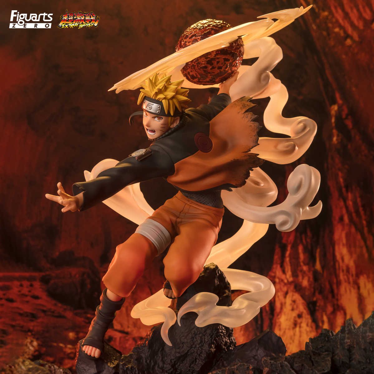 玩具研究中心 Figuarts ZERO 超激戰 火影忍者 漩渦鳴人 仙法・熔遁螺旋手裏劍 代理現貨
