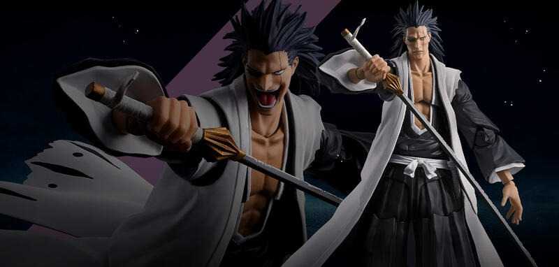 玩具研究中心 萬代 SHF BLEACH 死神 千年血戰篇 更木劍八 可動完成品