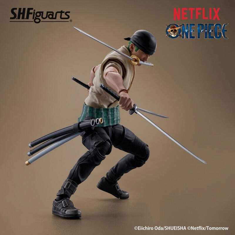 玩具研究中心 現貨 SHF 航海王 索隆 Netflix(限超取付款)