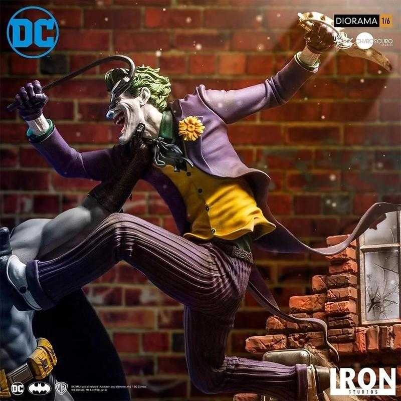 Iron Studio 1/6 DC Comics - 蝙蝠俠 VS 小丑 雕像 by Ivan Reis 現貨代理K
