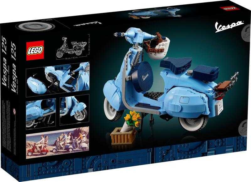 樂高 LEGO 積木 Creator系列 Vespa 偉士牌 機車 10298  現貨代理