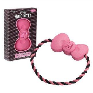 【不正常玩具研究中心】三麗鷗 正版 Hello Kitty 天然 橡膠繩 耐咬玩具（現貨）