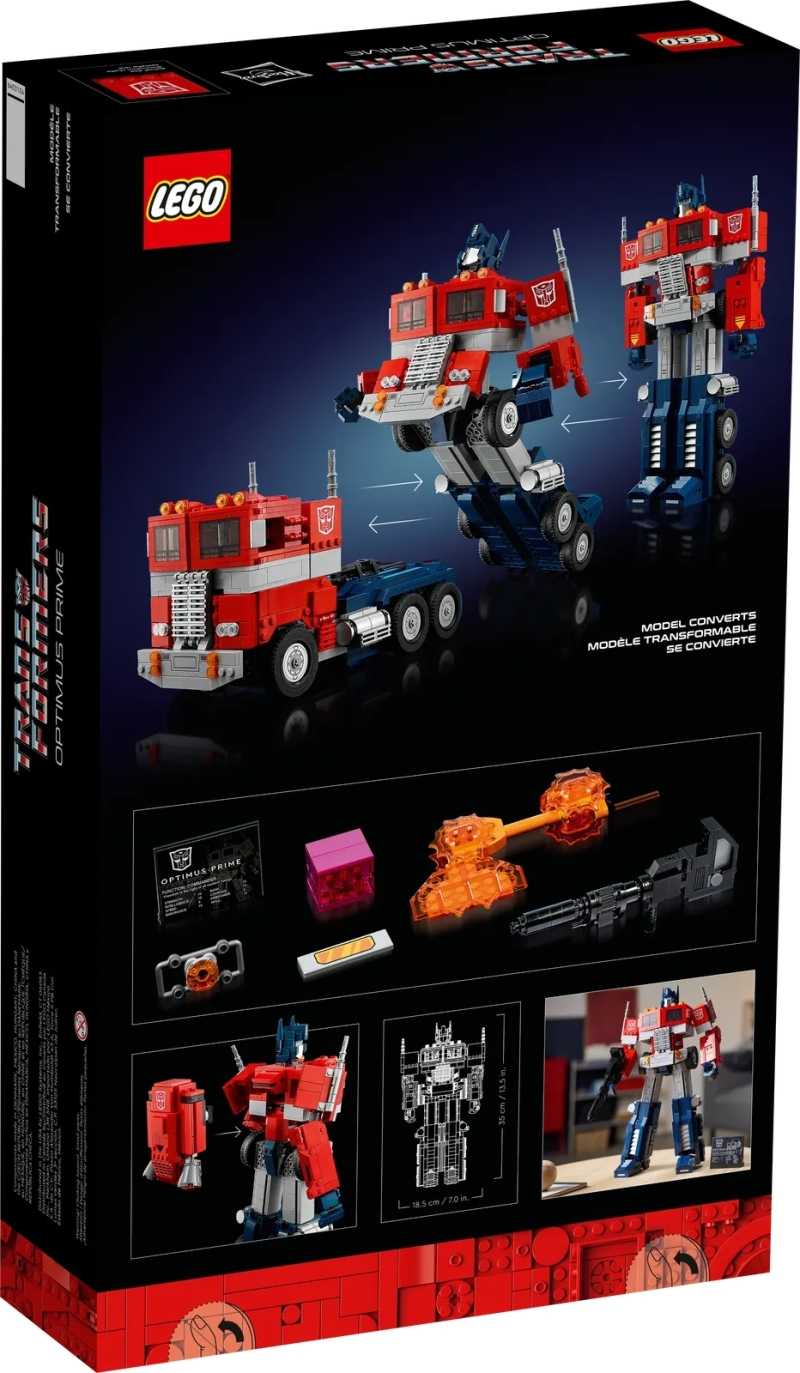 樂高 LEGO 積木 變形金剛 科博文 Optimus Prime 10302 現貨