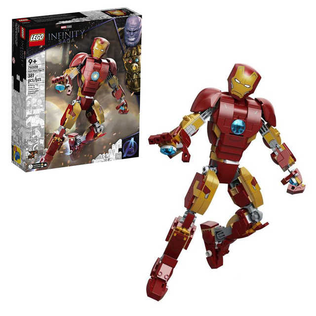 玩具研究中心 樂高 LEGO 積木 Marvel超級英雄系列  Iron Man 鋼鐵人 76206 現貨代理