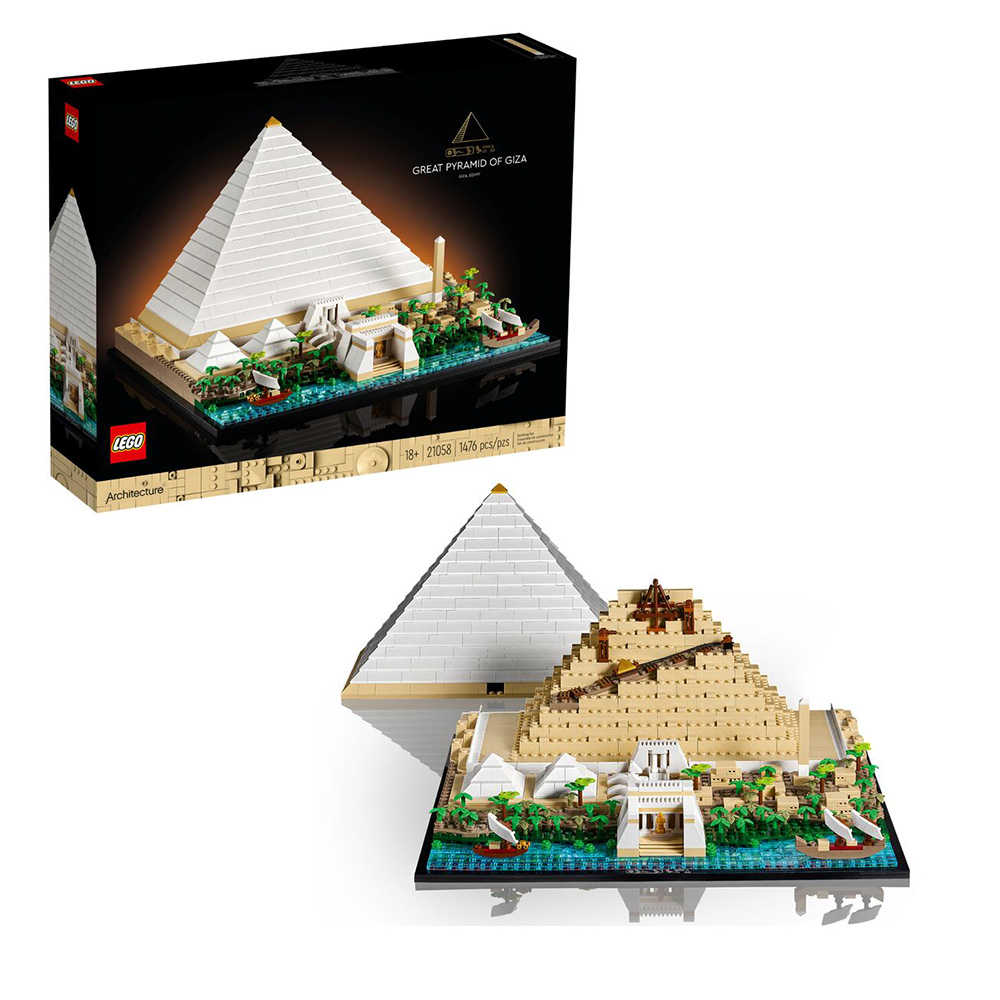 樂高 LEGO 積木 Architecture 建築系列 埃及吉薩大金字塔21058 現貨