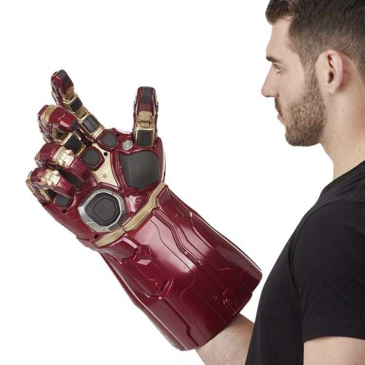 孩之寶 Marvel 漫威 復仇者聯盟 終局之戰 鋼鐵人 收藏型 無限手套 聲光 1:1 奈米手套