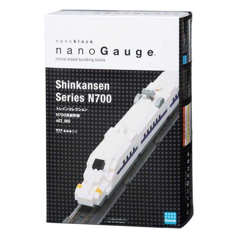 河田積木 nanoblock nGT_002 nanoGauge 列車收藏 N700系新幹線 現貨代理 D