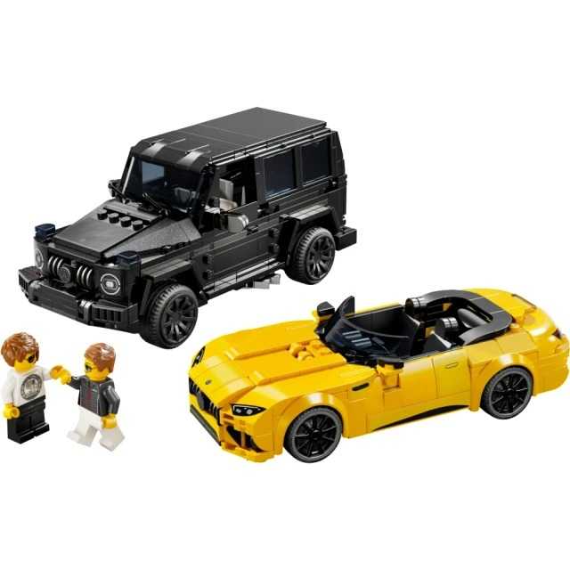 玩具研究中心現貨樂高 LEGO 極速賽車 Mercedes AMG G 63 AMG SL 路虎42110盒損 雙套組