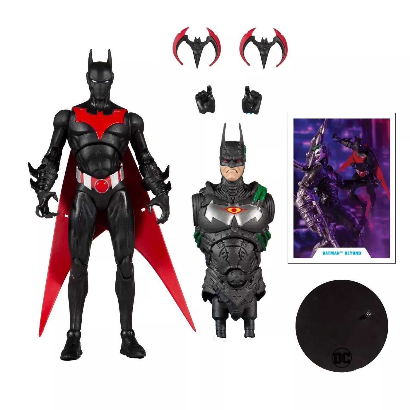 麥法蘭 7吋 DC 未來蝙蝠俠 Build-A 可組成 小丑裝甲 Jokerbot 現貨代理