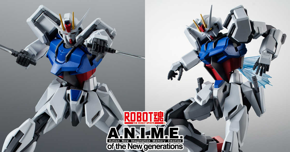 玩具研究中心 萬代 ROBOT魂 鋼彈SEED GAT-X105 攻擊鋼彈 動畫版 再版 現貨代理