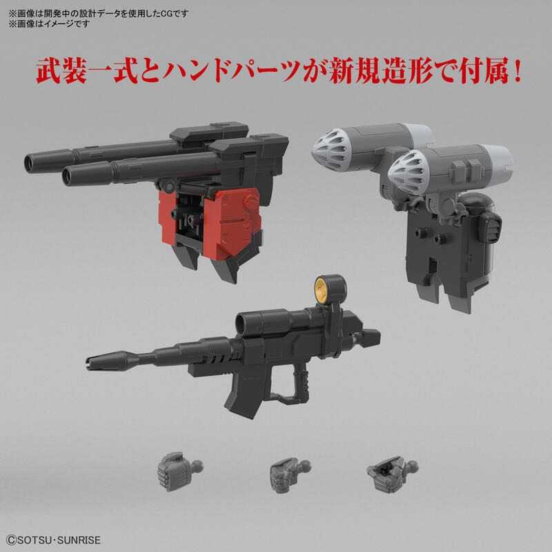 玩具研究中心 現貨 萬代 組裝模型 HG 1/144 鋼加農 庫克羅斯德安之島 5065315（限用超取付）