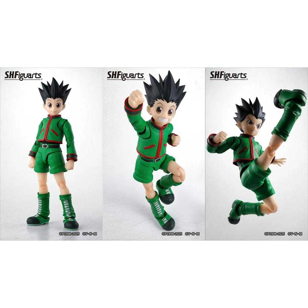 玩具研究中心 現貨 萬代 SHF S.H.Figuarts 獵人 HUNTER×HUNTER 小傑 奇犽 雙套組
