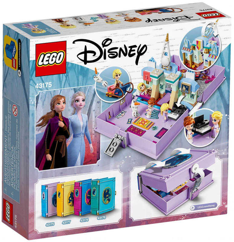玩具研究中心 樂高 LEGO 積木 迪士尼 冰雪奇緣 安娜與艾莎的口袋故事書 立體書 43175 現貨代理